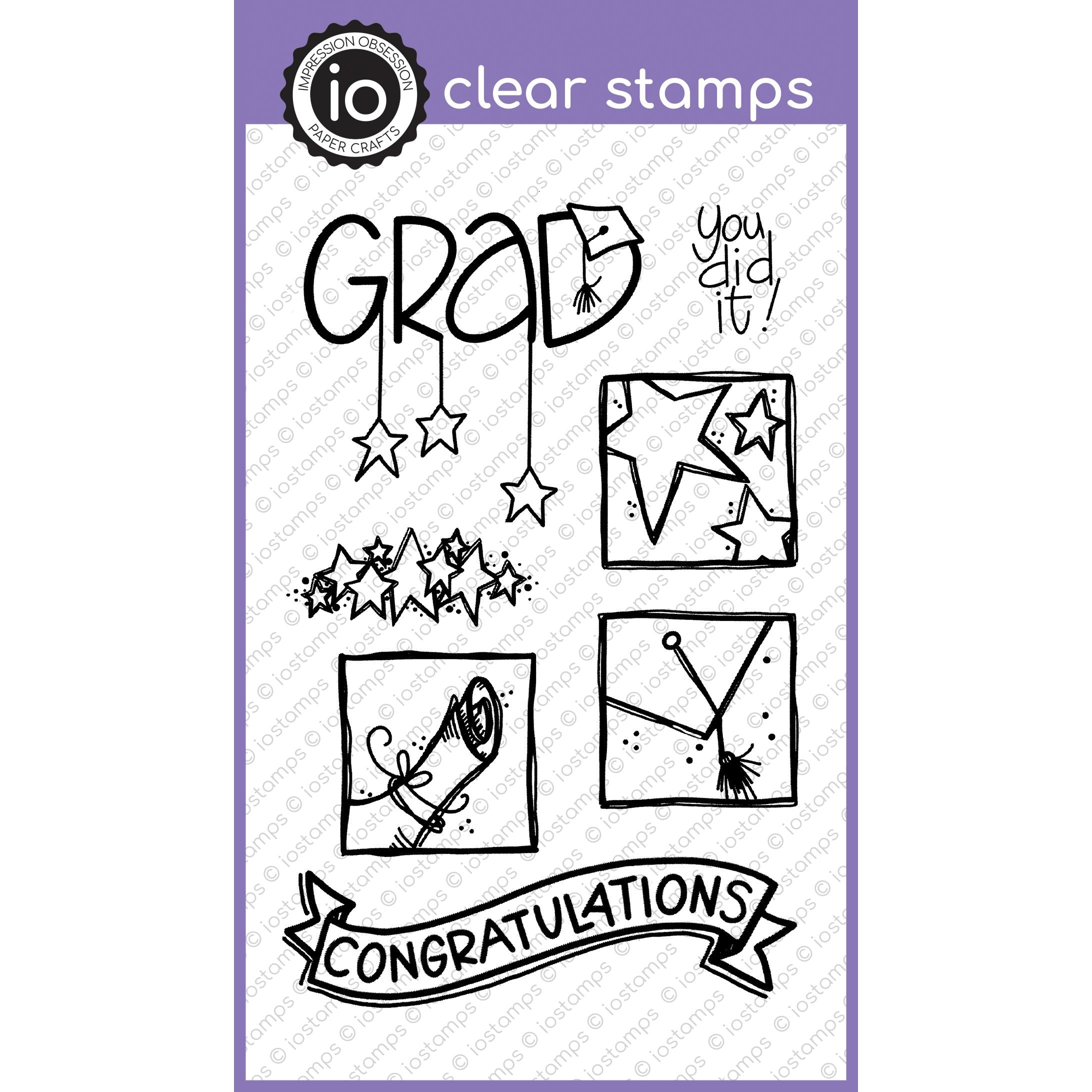 CL1191 Graduation Squares