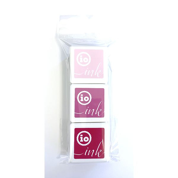 INKS006 Ink Cube Trio - Shades of Ruby