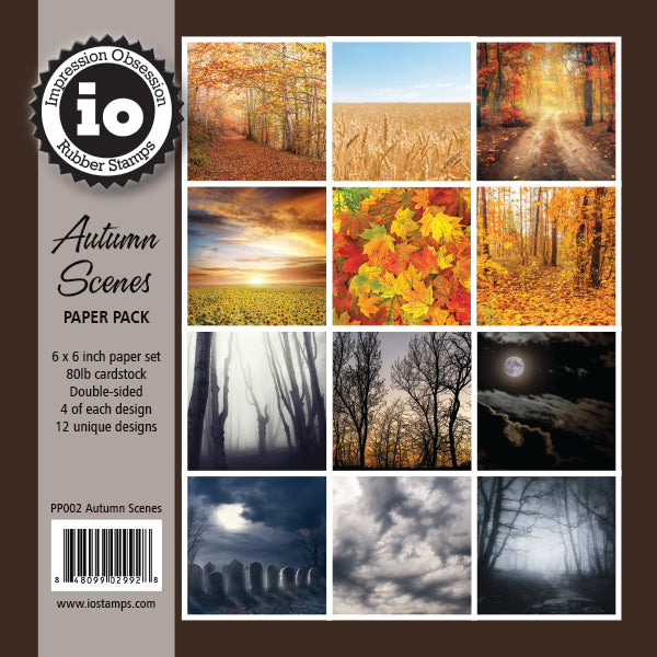 PP002 Autumn Scenes 6x6 Paper Pack