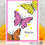CL1307 Butterfly Garden Sayings
