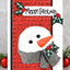 DIE1359-Z Snowman in Scarf TEMPORARILY OUT OF STOCK