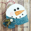 DIE1359-Z Snowman in Scarf TEMPORARILY OUT OF STOCK