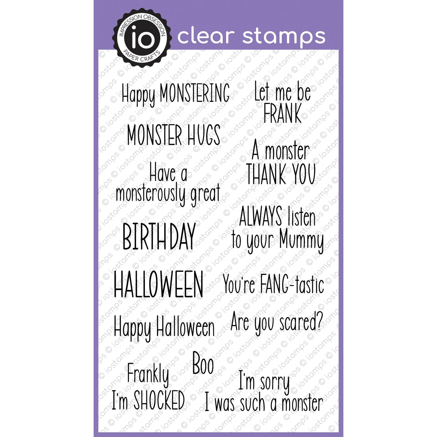 CL1227 Monster Sayings