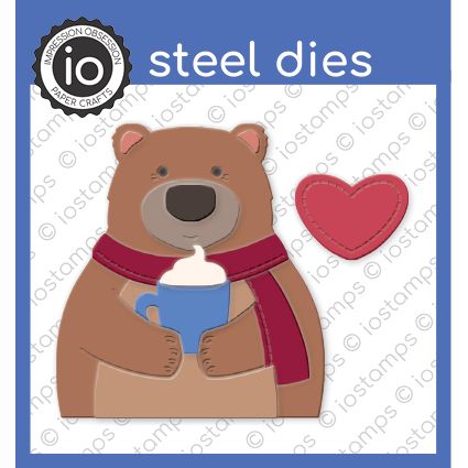 DIE1237-Z Cocoa Bear TEMPORARILY OUT OF STOCK