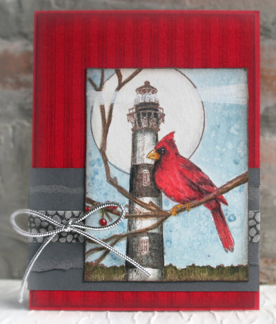 H1902-DG Bodie Lighthouse Cardinal