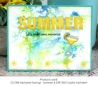 CS1308 Alphabet Sayings - Summer
