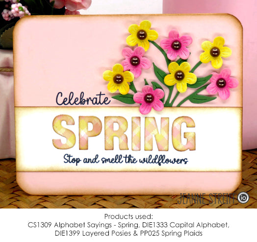 CS1309 Alphabet Sayings - Spring
