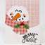 DIE1359-Z Snowman in Scarf TEMPORARILY OUT OF STOCK