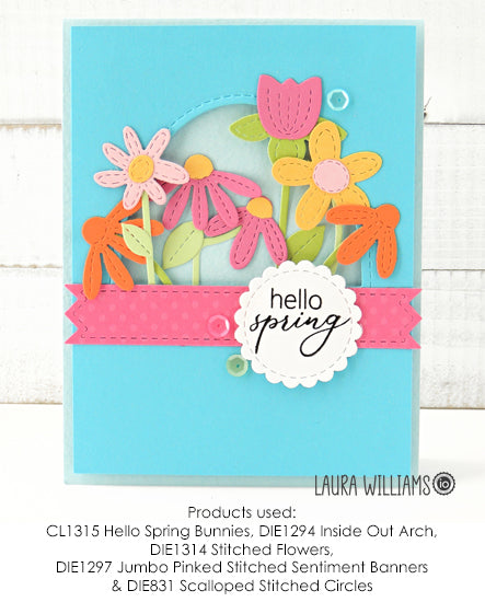 CL1315 Hello Spring Bunnies