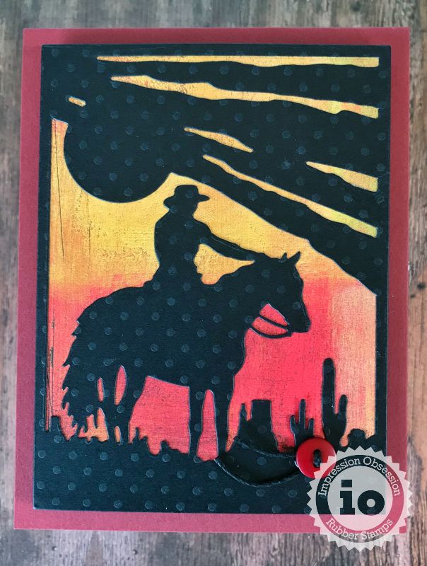 DIE780-YY Sunset on Horse