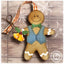 DIE891-X Primitive Gingerbread