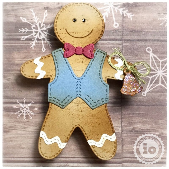 DIE891-X Primitive Gingerbread