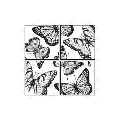 F1345-DG Butterfly Square