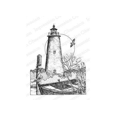 F1814-DG Ocracoke Lighthouse