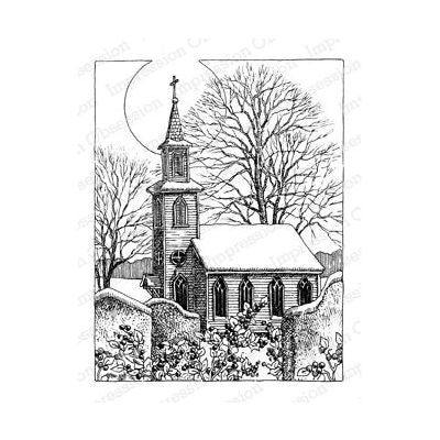 H1851-DG Side Winter Church