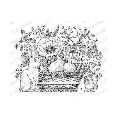 H1953-DG Bunny with Basket