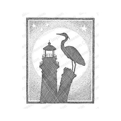 H1974-DG Lighthouse Silhouette