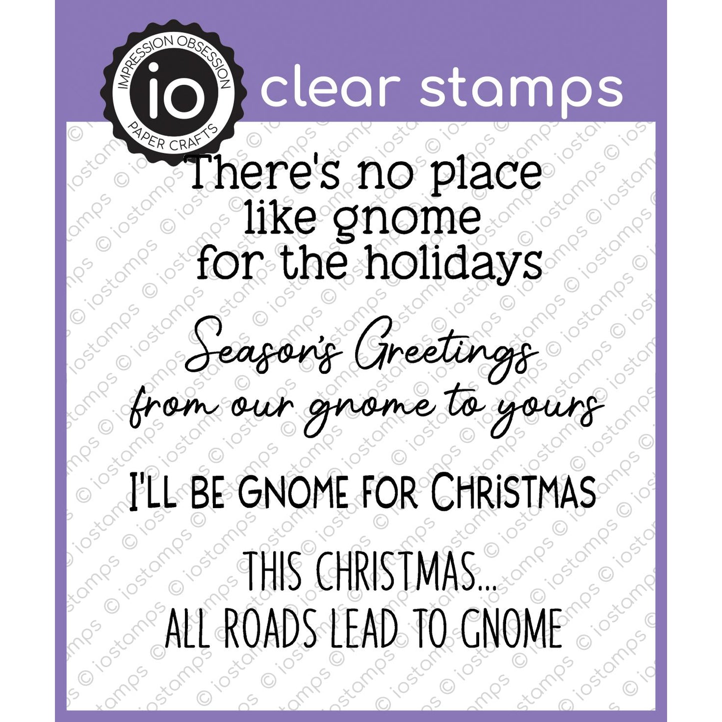 CS1089 Gnome Christmas Sayings
