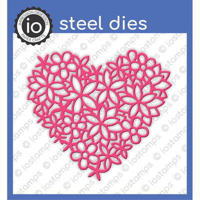 DIE054-S Floral Lace Heart