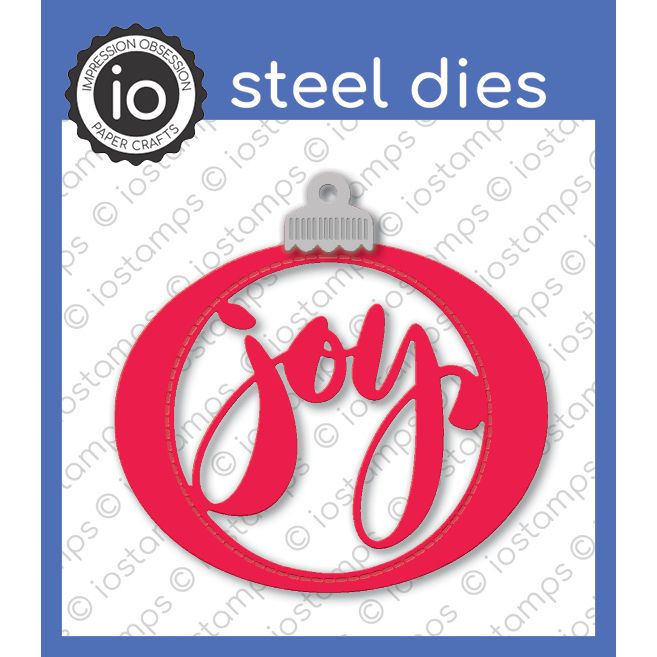 DIE1020-P Joy Ornament