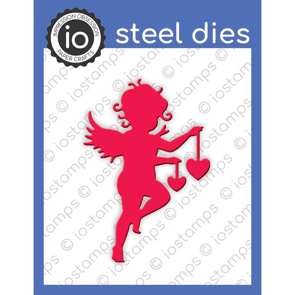 DIE254-D Cupid with Hearts