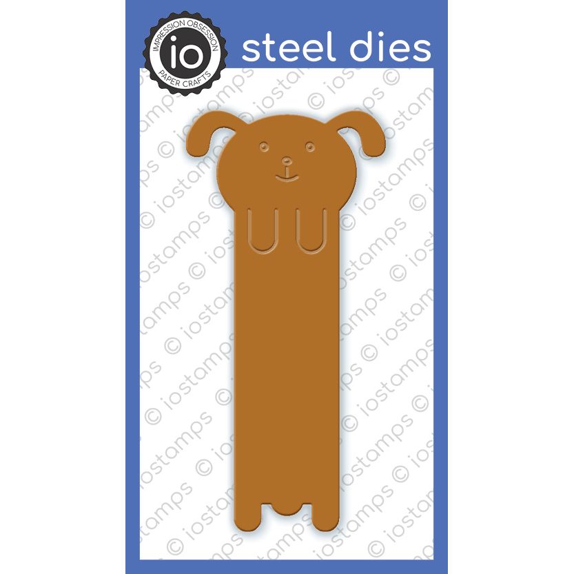 DIE601-L Dog Bookmark