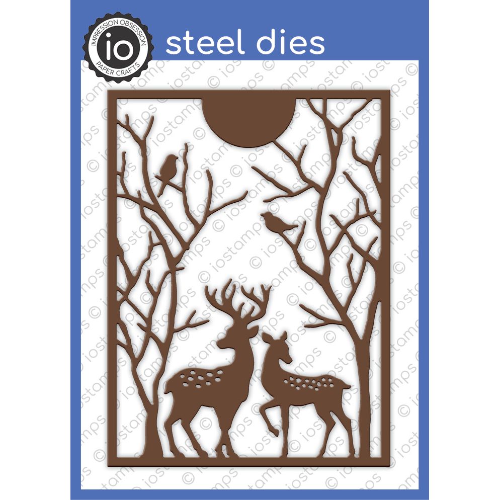 DIE769-YY Spotted Deer Frame
