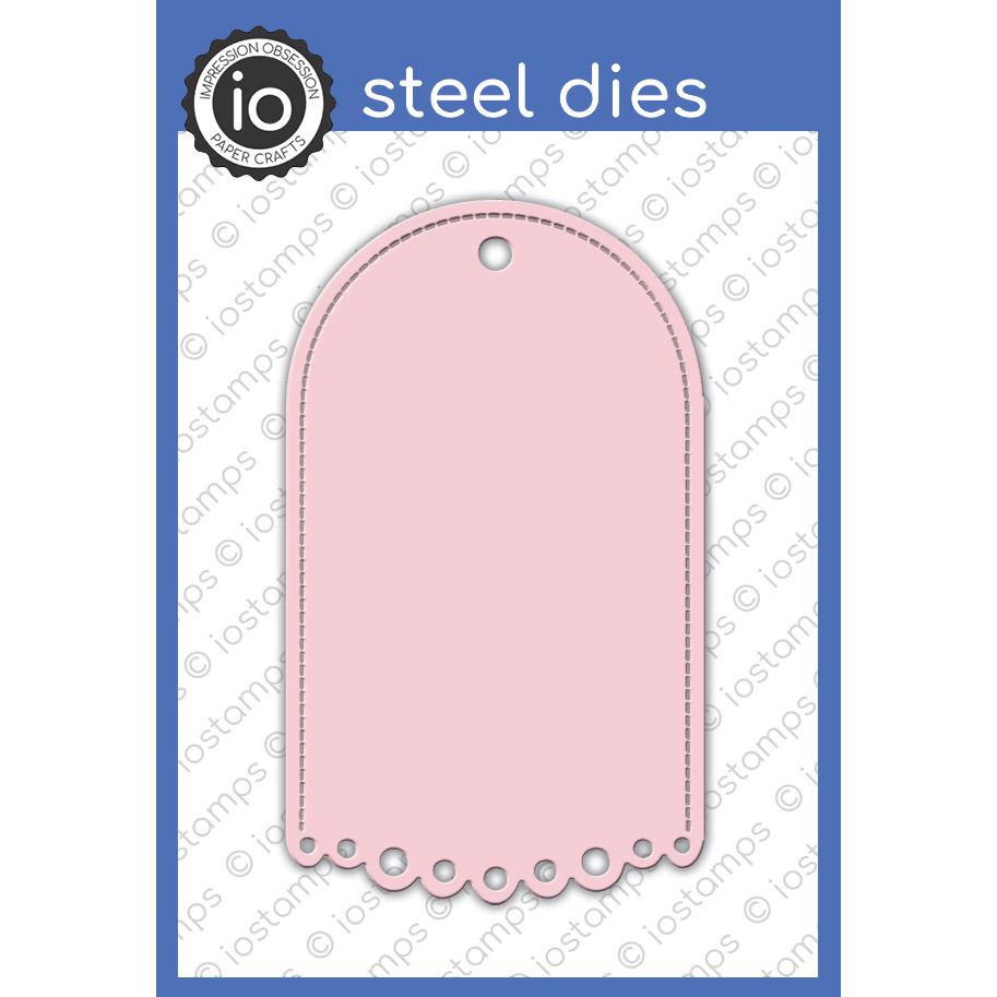 DIE799-W Whimsical Scalloped Tag
