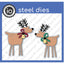 DIE904-O Two Folk Deer