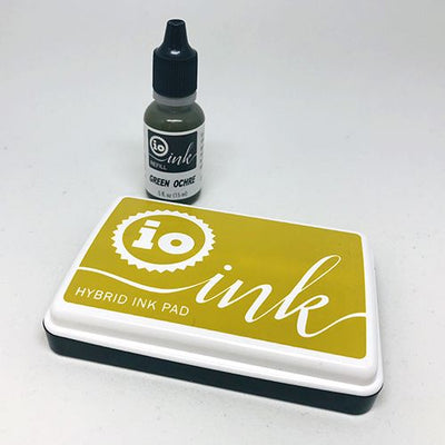 INKP058 Green Ochre Full Size Ink Pad