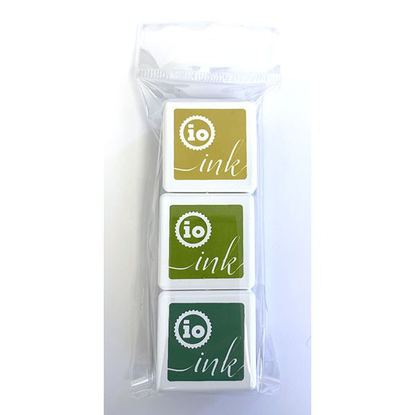 INKS020 Ink Cube Trio - Autumn Greens