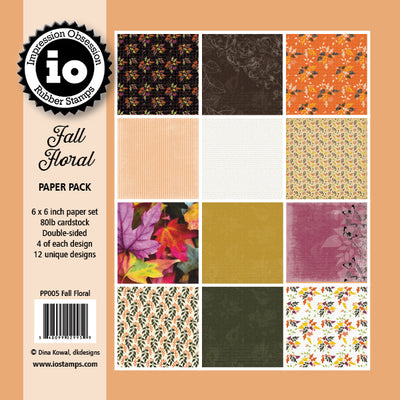 PP005 Fall Floral 6x6 Paper Pack