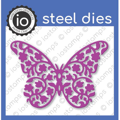 SSDIE-005-G Floral Butterfly Die