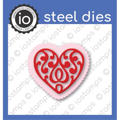 SSDIE-043-D Mini Scroll Heart and Scallop Heart Dies