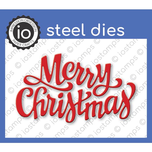 SSDIE-094-G Merry Christmas Die