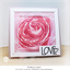 STEN016-A3 Layered Rose