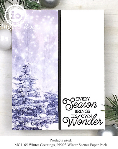 PP003 Winter Scenes 6x6 Paper Pack TEMPORARILY OUT OF STOCK
