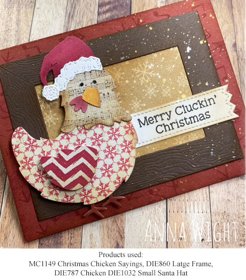 MC1149 Chicken Christmas Sayings